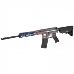 View 3 - Black Rain Ordnance SPEC15, Semi-automatic Rifle, 223 Rem/556NATO, 16" M4 4150 Chromoly Barrel, American Flag Finish, A2 Grip,