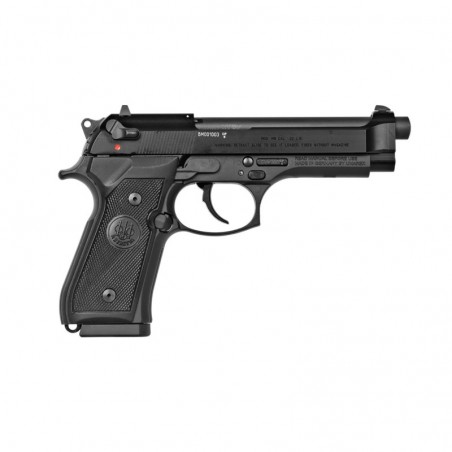 Beretta M9, Semi-automatic, Double Action/Single Action, Full Size, 22LR, 4.9" Barrel, Alloy Frame, Matte Black Finish, 10Rd, 1