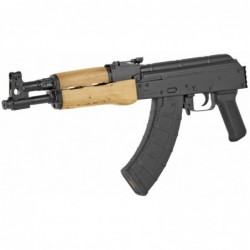 View 3 - Century Arms Draco AK Pistol, Romanian, 7.62X39, 12.25", Wood Forend, Picatinny Arm Brace Mount, 30Rd, 1 Mag HG5450-N