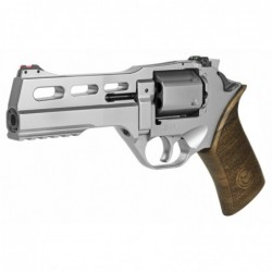 View 3 - Chiappa Firearms Rhino Single Action Revolver, Single Action Only, 357 Mag, 5" Barrel, Alloy Frame, Nickel Finish, 3