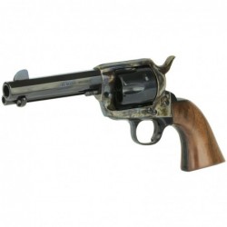 View 3 - Cimarron El Malo Revolver, Single Action, 45LC, 4.75" Barrel, Steel Frame, Case Hardened Finish, Walnut Grips, 6Rd PP410MALO