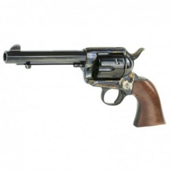 View 3 - Cimarron El Malo Revolver, Single Action, 45LC, 5.5" Barrel, Steel Frame, Case Hardened Finish, Walnut Grips, 6Rd PP411MALO