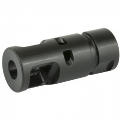 View 3 - CMMG Muzzle Brake, 30 Caliber, 5/8 x 24 RH, Black 38DA54C