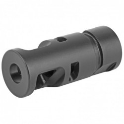 View 3 - CMMG Muzzle Brake, 5.56MM, 1/2 x 28 RH, Black 55DA577