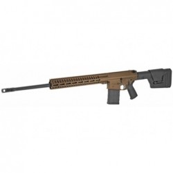 View 3 - CMMG Endeavor 300, Semi-automatic Rifle, 6.5 Creedmoor, 24" Barrel, Midnight Bronze Cerakote, Magpul PRS Stock, 20Rd, Geissele