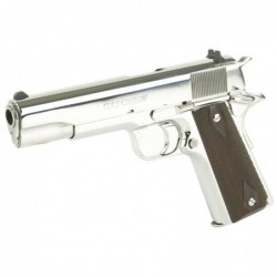 View 3 - Colt's Manufacturing Government, Semi-automatic, 1911, 45 ACP, 5" Barrel, Steel Frame, Bright Stainless Finish, 7Rd, White Dot