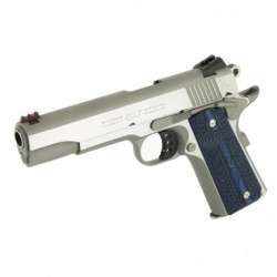 View 3 - Colt's Manufacturing Competition SS, Semi-automatic Pistol, 45 ACP, 5" Barrel, Steel Frame, Stainless Finish, G10 Checkered Blu