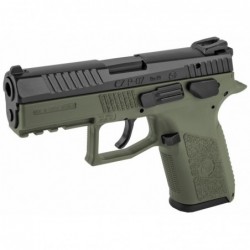 View 3 - CZ P-07, Double Action/Single Action Compact Pistol, 9MM, 3.75" Barrel, Polymer Frame, OD Finish, Fixed Night Sights, Swappable