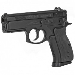 View 3 - CZ 75 P-01, Semi-Automatic, DA/SA, Compact, 9MM, 3.75" Cold Hammer Forged Barrel, Alloy Frame, Black Finish, Rubber Grips, Fixe