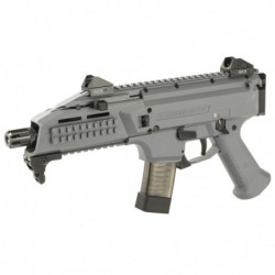 View 3 - CZ Scorpion EVO 3 S1, Semi-automatic, 9MM, 7.7"Threaded Barrel, Polymer Frame, Battleship Grey Finish, 20Rd 91356