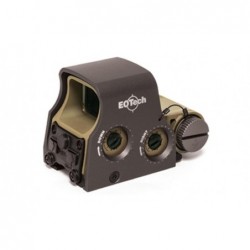 View 4 - EOTech Tactical, Holographic, Non-Night Vision Compatible Sight, 68MOA Ring with 1MOA Dot, Tan Finish, Rear Buttons, includes C