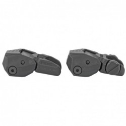 View 3 - FAB Defense Flip Up Front and Rear Sight Set, Fits Picatinny Rails, Polymer, Black FX-FRBSKIT