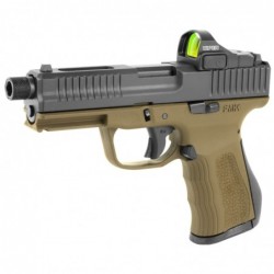 View 3 - FMK Firearms Elite Pro Plus, Striker Fired, Compact Pistol, 9MM, 4.5" Threaded Barrel, Polymer Frame, Optic Ready Slide, Burnt