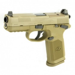 View 3 - FN America FNX-45 Tactical, DA/SA, Semi-automatic, Full Size Pistol, 45 ACP, 4.5" Barrel, Polymer Frame, Flat Dark Earth Finish