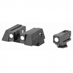 View 4 - KNS Precision, Inc. SWITCHSIGHT, Folding Pistol Sights for Glock, Black Finish SWITCHSIGHTGLOCK