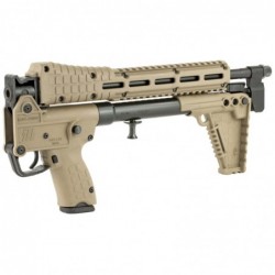 View 4 - Kel-Tec Model Sub 2K Gen 2, 9 Carbine, Semi-automatic Rifle, 9MM, 16.1" Barrel, Tan Finish, Black Stock, Adjustable Sights, 17R