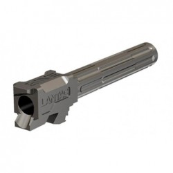 View 3 - LanTac USA LLC 9INE, Barrel, 9MM, Stainless, 1:10, Fluted, Fits Glock 17 01-GB-G17-NTH-SSK