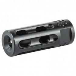 View 3 - Mission First Tactical 5 Direction Compensator, 223REM/556NATO, Fits AR-15, Crush Washer Included E2ARMD2
