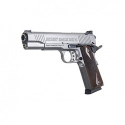 View 3 - Magnum Research 1911GSS, Semi-automatic, Full Size, 45ACP, 5" Barrel, Stainless Steel Frame/Slide, G10 Grips, Fixed Sights, Whi