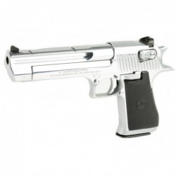 View 3 - Magnum Research Desert Eagle MK19, Semi-automatic Pistol, 44 Magnum, 6" Barrel, Steel Fame, Polished Chrome Finish, Rubber Grip