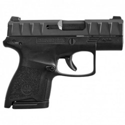 View 2 - Beretta APX Carry, Semi-automatic, Striker Fired, Sub Compact, 9MM, 3.07" Barrel, 2 Mags, Modular Polymer Frame, Black Finish,