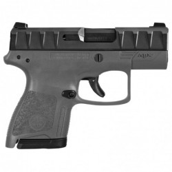 View 2 - Beretta APX Carry, Semi-automatic, Striker Fired, Sub Compact, 9MM, 3.07" Barrel, 2 Mags, Modular Polymer Frame, Gray Finish, W