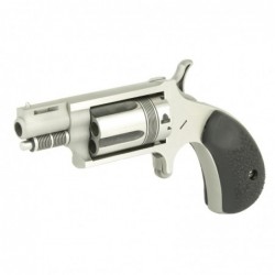 View 3 - North American Arms WASP Snub, 22WMR, 1.125" Barrel, Steel Frame, Stainless Finish, Rubber Grips, 5Rd NAA-22MS-TW