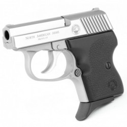 View 3 - North American Arms GUARDIAN, Double Action Only, 32ACP, 2.19" Barrel, Steel Frame, Stainless Finish, Rubber Grip, Fixed Sights