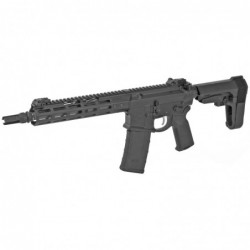 View 3 - Noveske Gen 4, Semi-automatic Pistol, 300 Blackout, 10.5" Barrel, Dead Air Flash Hider, Black Finish, SB Tactical SBA3 Pistol S