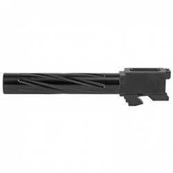 View 3 - Rival Arms Match Grade Drop-In Barrel For Gen 3/4 Glock 17, 9MM, 1:10" twist, Black Physical Vapor Deposition (PVD) Finish RA20