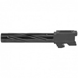 View 3 - Rival Arms Match Grade Drop-In Barrel For Gen 3/4 Glock 17, 9MM, 1:10" twist, Graphite Physical Vapor Deposition (PVD) Finish R