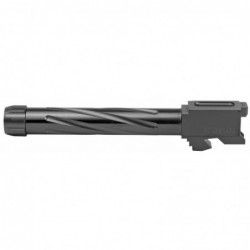 View 3 - Rival Arms Match Grade Drop-In Threaded Barrel For Gen 3/4 Glock 17, 9MM, 1:10" twist, Graphite Physical Vapor Deposition (PVD)