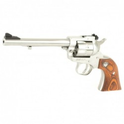 View 3 - Ruger Single-Six Convertible, Single-Action Revolver, 22LR/22WMR, 6.5" Barrel, Satin Stainless Finish, Hardwood Grips, Adjustab