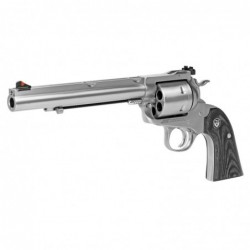 View 3 - Ruger Super Blackhawk Bisley Hunter, Single-Action Revolver, 44 Rem Mag, 7.5" Barrel, Satin Stainless Finish, Stainless Steel,