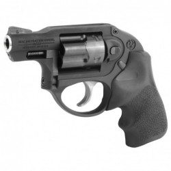 View 3 - Ruger LCR, Double-Action Revolver, 38 Spl +P, 1.875" Stainless Steel Barrel, Matte Black Finish, Hogue Tamer Monogrip Grip, U-N