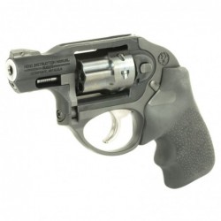 View 3 - Ruger LCR, Double-Action Revolver, 22 LR, 1.875" Stainless Steel Barrel, Matte Black Finish, Hogue Tamer Monogrip Grip, U-Notch