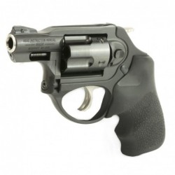 View 3 - Ruger LCRx, Double Action Revolver, 9MM, 1.87" Barrel, Stainless Steel Frame, Black Finish, Hogue Tamer Monogrip, 5Rd, U-Notche