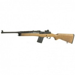 View 3 - Ruger Mini-14 Ranch Rifle, Semi-Automatic Rifle, 5.56NATO/223Rem, 18.5" Barrel, Blued Finish, Alloy Steel, Hardwood Stock, Adju