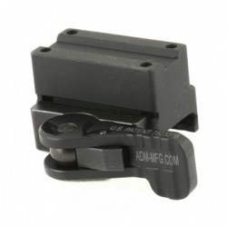 View 2 - American Defense Mfg. Mount, Fits Trijicon MRO, Co-Wtiness, Tactical, Quick Release, Black Finish AD-MRO-10 TAC R
