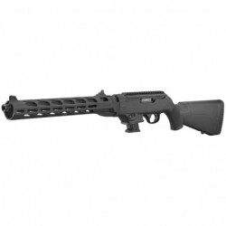 View 3 - Ruger PC Carbine, Semi-automatic Rifle, 9MM, 16.12" Fluted/Threaded Heavy Barrel, Black Finish, Synthetic Stock, M-LOK Handguar