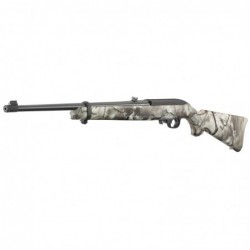 View 3 - Ruger 10/22 Carbine, Semi-Automatic Rifle, 22 LR, 18.5" Threaded Barrel, Satin Black Finish, Alloy Steel, Go Wild Camo Rock Sta