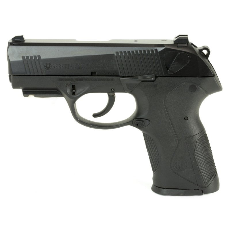 Beretta PX4 Storm, Semi-automatic, DA/SA, Compact Pistol, 9MM, 3.2" Barrel, Polymer Frame, Black Finish, 10Rd, 2 Mags, Picatinn