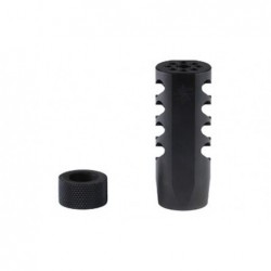 View 3 - Seekins Precision AR ATC, Muzzle Brake, 308 Win, Melonited Black, 5/8X24 11510039