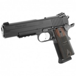 View 3 - Sig Sauer 1911, Full Size, 45ACP, 5" Barrel, Alloy Frame, Black Finish, Rosewood Grips, Night Sights, Tac Rail, 8Rd, 2 Magazine