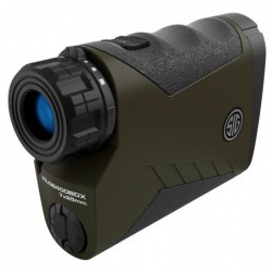 View 3 - Sig Sauer KILO2200BDX Laser Range Finder, 7x25mm, Bluetooth, Milling Reticle, OD Green Finish SOK24704