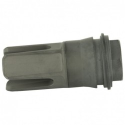 View 3 - Sig Sauer Flash Hider, 1/2 x 28 RH, Black, SRD556-QD, 556NATO SRD-556-12X28-F