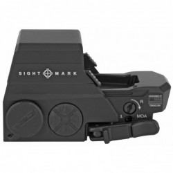 View 3 - Sightmark Ultra Shot M-Spec LQD Reflex, Black Finish, 2 MOA Red Dot SM26034