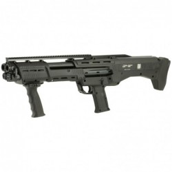 View 3 - Standard Manufacturing Company DP-12, Pump, 12Gauge, 3" Chamber, 18.875" Double Barrel, 14Rd, Black Finish DP-12