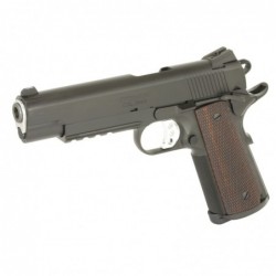 View 3 - Springfield Tactical Response Pistol, FBI HRT, 1911, Full Size, 9MM, 5" Barrel, Steel Frame, Teflon Finish, Wood Grips, Tritium