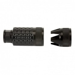 View 3 - Spike's Tactical Barking Spider2 Brake, 308 Win, Fits AR10, Black Finish SAKB0200